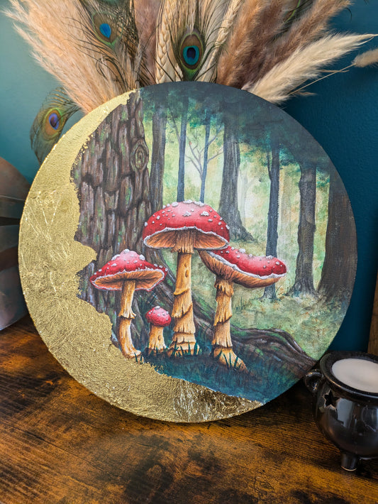 Mushroom canvas