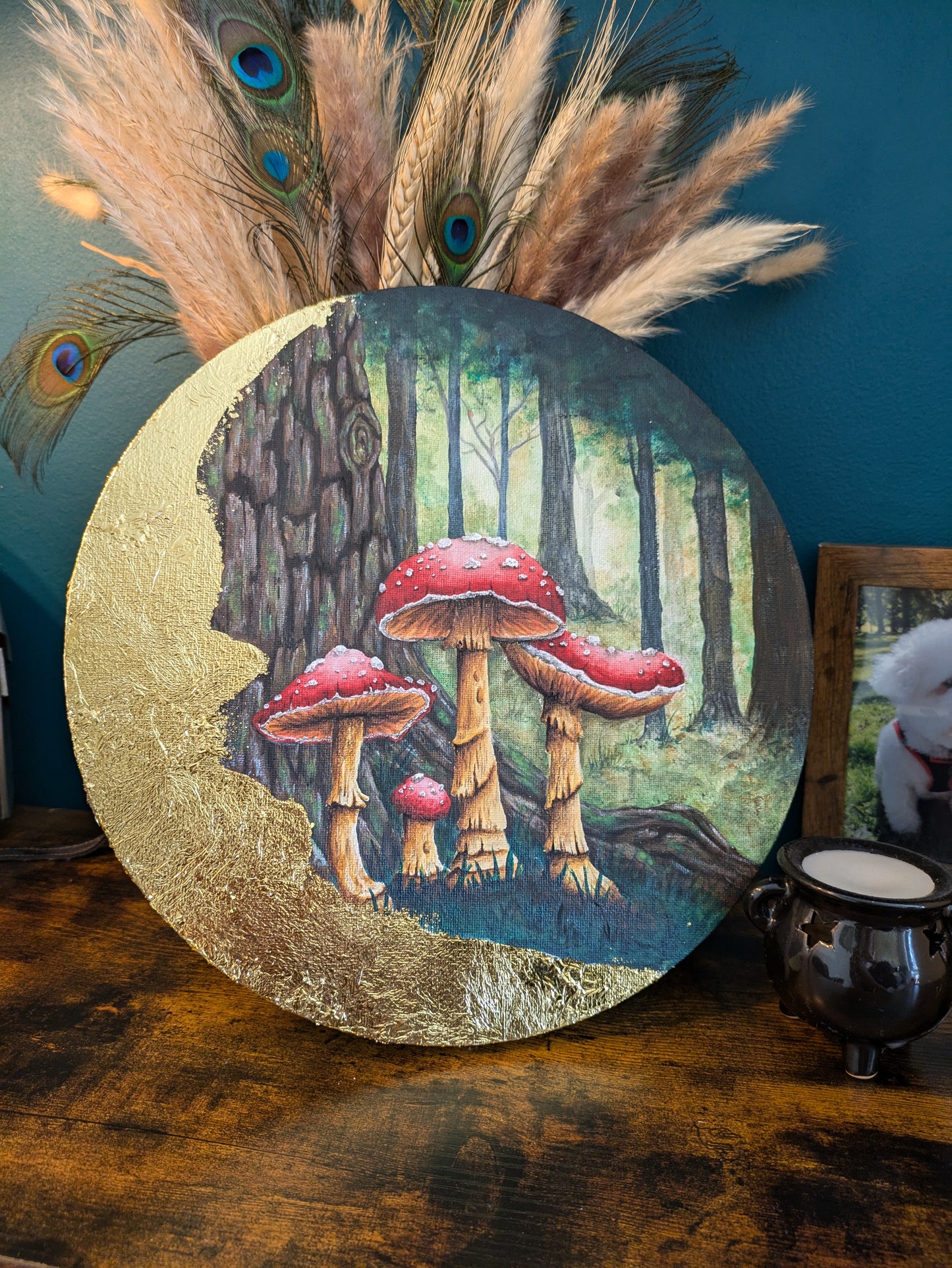 Mushroom canvas